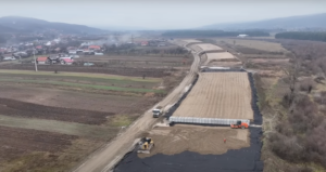 A1 Motor-highway in Romania 